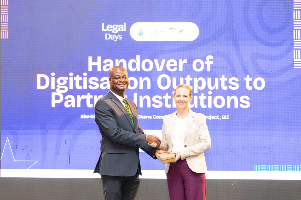 Handing over ceremony