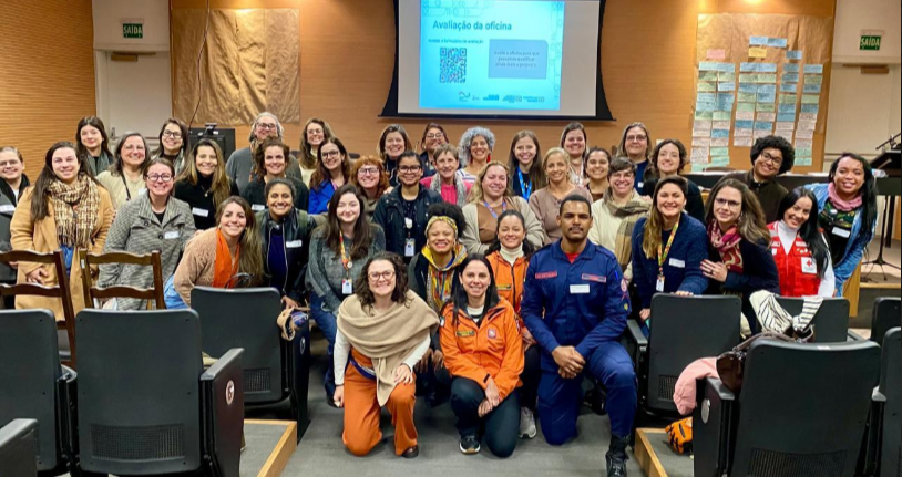 Porto Alegre (RS) recebeu, nos dias 25 e 26 de agosto, duas iniciativas voltadas ao fortalecimento da proteção das mulheres em situações de emergência climática
