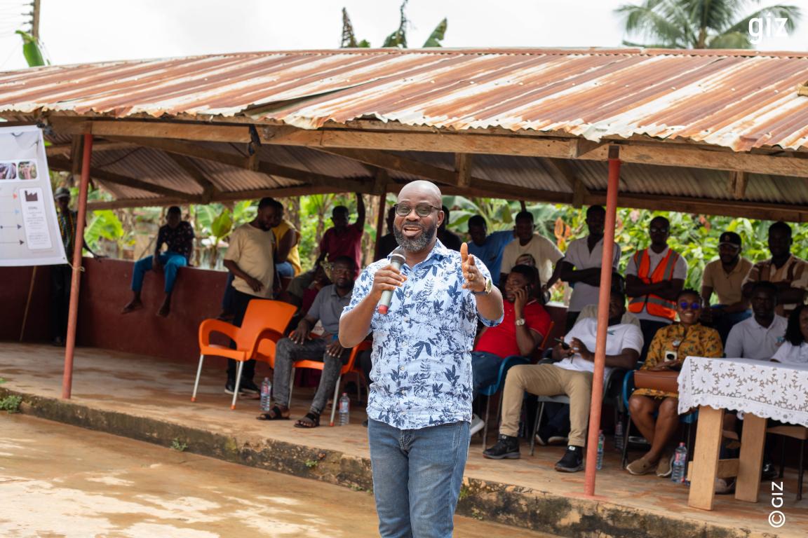 a representative speaking