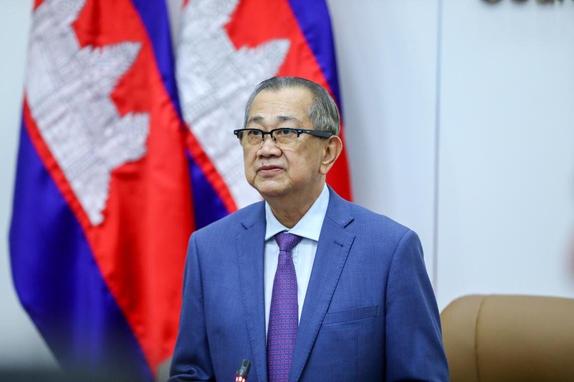 H.E. Chhieng Yanara, Senior Minister and Second Vice-chairman of the Council for the Development of Cambodia