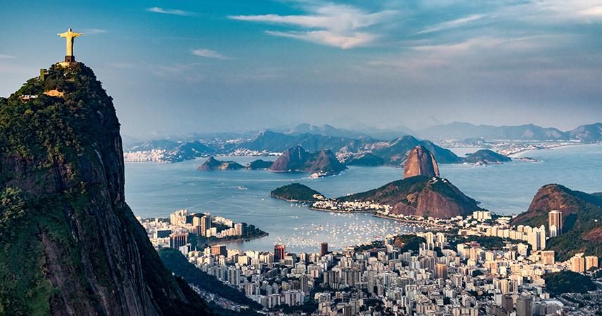 Panoramic view of Rio de Janeiro
