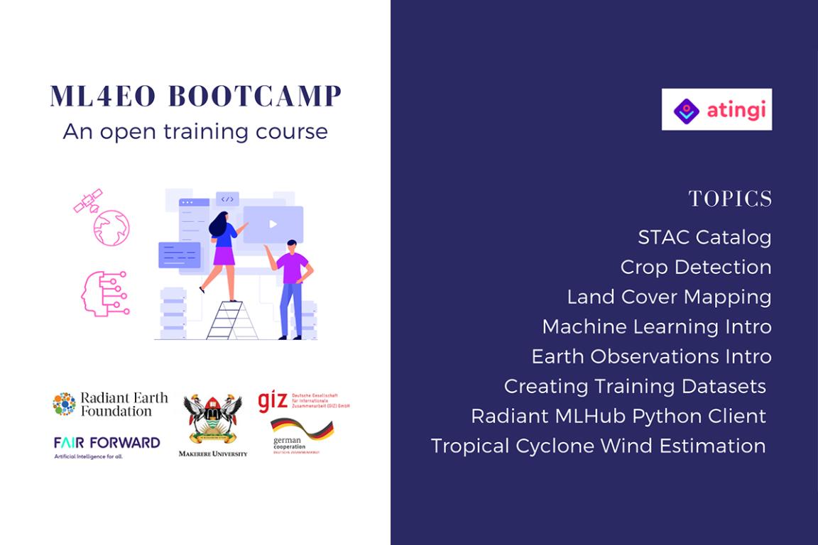 Illustration und Text zum Bootcamp ML4EO