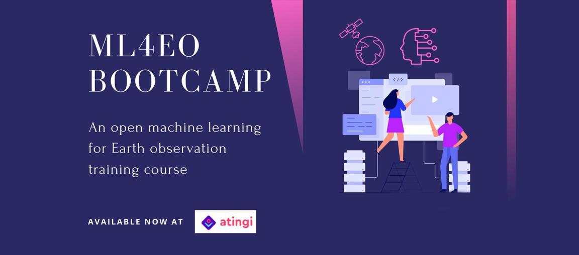 Illustration und Text zum Bootcamp ML4EO