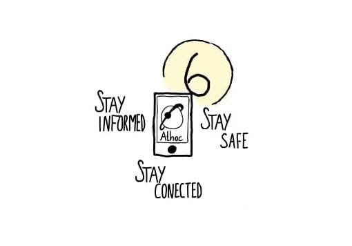 Slide saying "6. Stay informed, stay safe, stay connected"