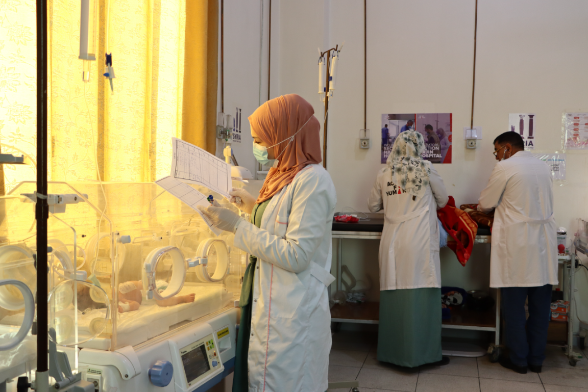 Ärztin in einem syrischen Krankenhaus