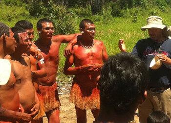 Colombia: Los nukak del departamento del Guaviare y campesinos vecinos solucionan los conflictos conjuntamente. © GIZ