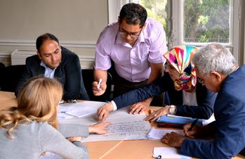 Strategischer Workshop des Projektes mit Entscheidungsträgern des Wassersektors. © GIZ