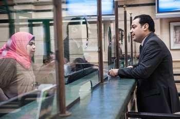 Egypt. Using a citizen service centre. © GIZ
