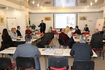 Ukraine. Seminar on resource and energy efficiency in companies. © GIZ