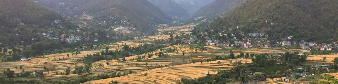 Mosaik-Landschaft im Himalaya (GIZ/Alejandro Bertrab)