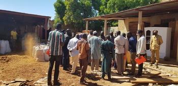 Formation continue de multiplicateur·rice·s pour la transformation du riz (photo : GIZ/ Bah Napo)