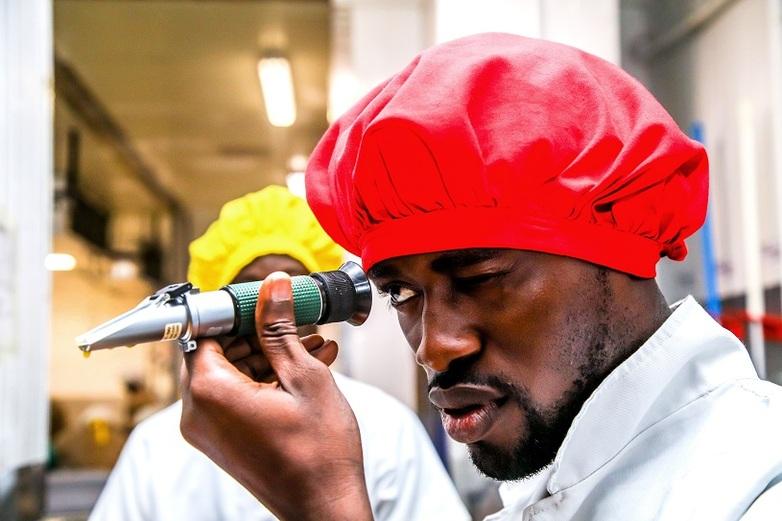 Examination for residues. Important and necessary in order to comply with international quality requirements.