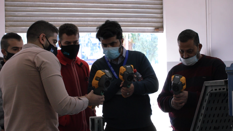 Energy audit mobile lab training for the water companies’ energy teams