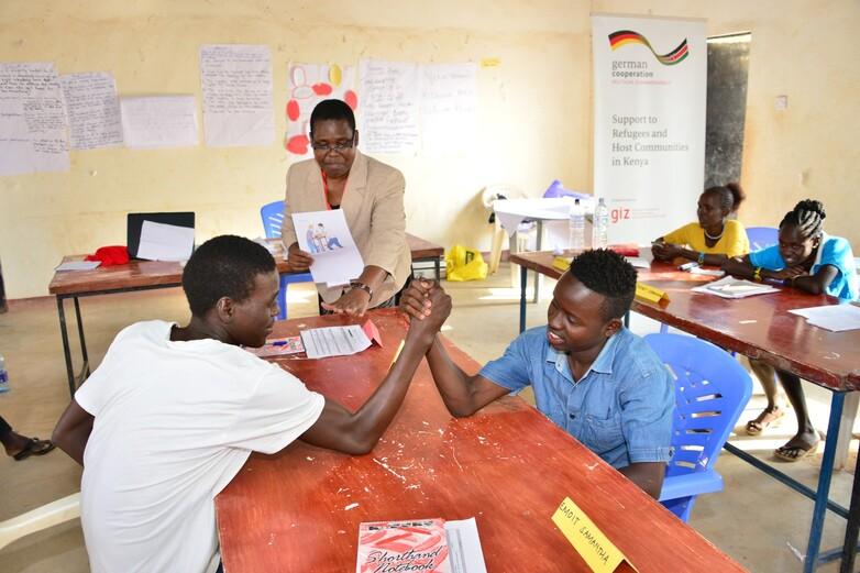 Giraffen in der Mara © GIZ Huber