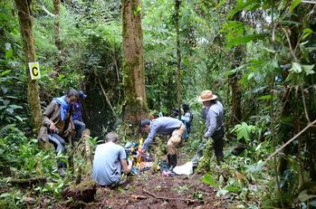 Suche nach Verschwundenen: Die Organisation Equitas bei der Arbeit. Foto: Equitas