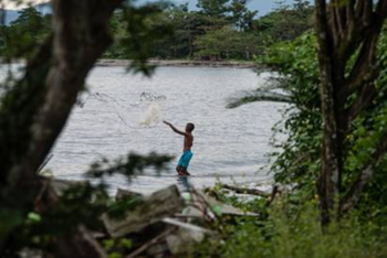 Wüstenlandschaft in der Region Guajira.