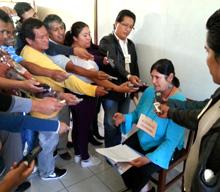 Bolivien. Übungssituation Lokalradios (Foto Peter Stegemann). © GIZ