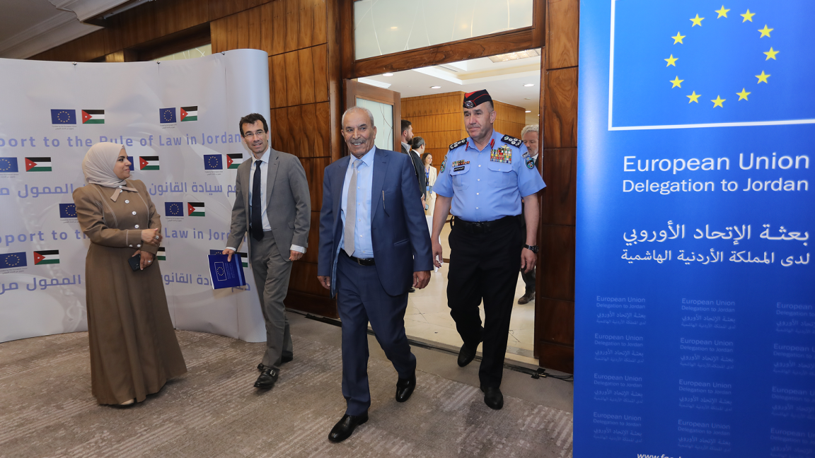 The kick-off event of the EU funded Budget and Technical Assistance to Support to the Rule of Law in Jordan Programme, highlighting our commitment to supporting the government's efforts to strengthen the Rule of Law in Jordan.
