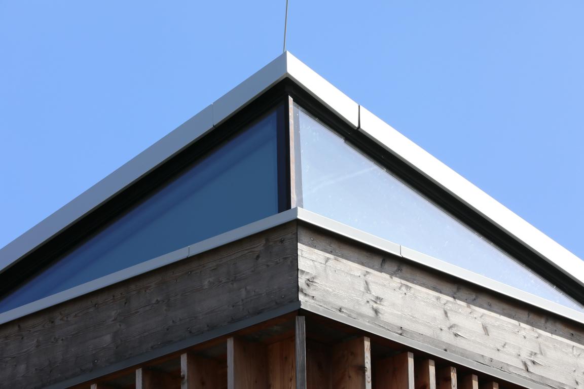 Roof of Campus Kottenforst of the Academy for International Cooperation (AIZ) in Bonn.