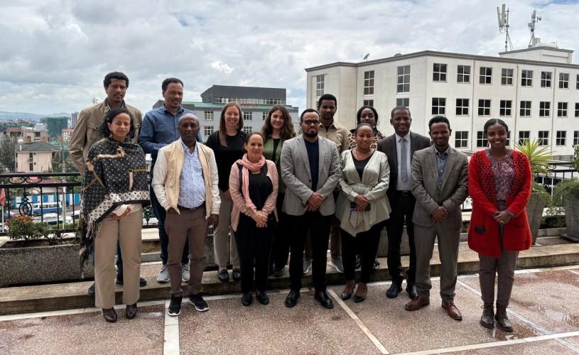 Ein Teamtreffen der Partner und des Zivilen Friedensdienstes in Äthiopien.