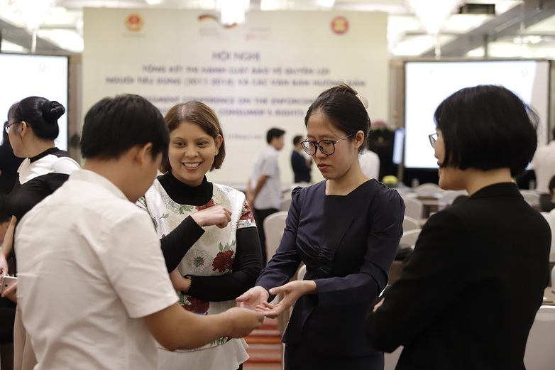 Nationale Verbraucherkonferenz, Hanoi (Vietnam), Juni 2019 Copyright: GIZ, Viet Nam Competition and Consumer Authority (VCCA)