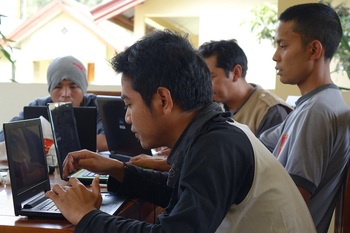 Training: Um die breitenwirksame Wirtschaftsentwicklung Indonesiens nachhaltig zu fördern, hat das Vorhaben einen starken Fokus auf Aus- und Fortbildung gesetzt.