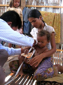 Kambodscha. Überprüfung der Ernährungssituation bei Empfängern sozialer Landkonzessionen in Kratie. © GIZ