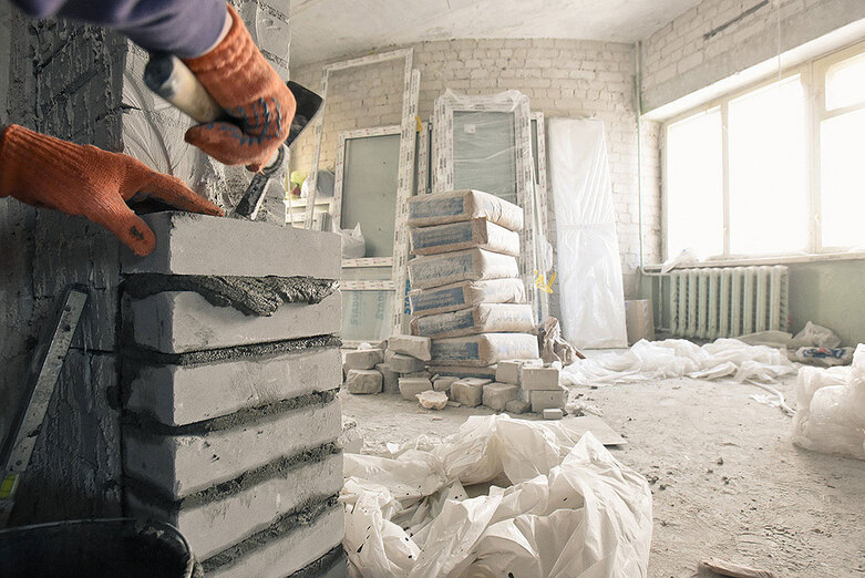 Ukraine. Wideraufbau eines Hauses für ältere und gehandicapte Menschen in Dnipropetrowsk © GIZ