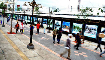 SUTIP-Planung: Fußgängerzone in Bogor © GIZ
