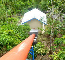 Indonesien. Dank an EnDev für die Unterstützung der 286 Kleinwasserkraftanlagen. © GIZ 