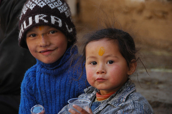 Kinder in Uttarakhand. © GIZ