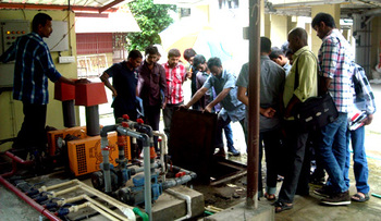 India. Shows part of the training for plumbers we had conducted © GIZ