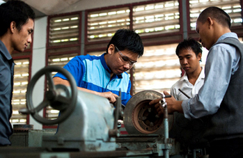 Laos. Berufsschullehrerausbildung © GIZ