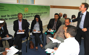 2. Marokko. Workshop mit lokalen Partnern zur Stärkung von Ressourcen und Leistungsfähigkeit. © GIZ