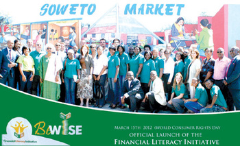 Namibia. Vermittlung von finanziellem Grundwissen in Windhoek, Soweto Market © GIZ