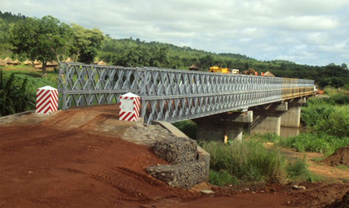 Südsudan. Fertiggestellte Brücke in Lakes State. © GIZ