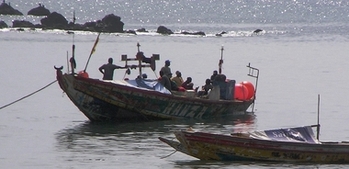 Fischer am Strand von Dakar. © GIZ