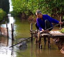 Vietnam. Die Küste im Mekong-Delta © GIZ