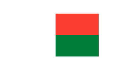 Madagaskar Flagge