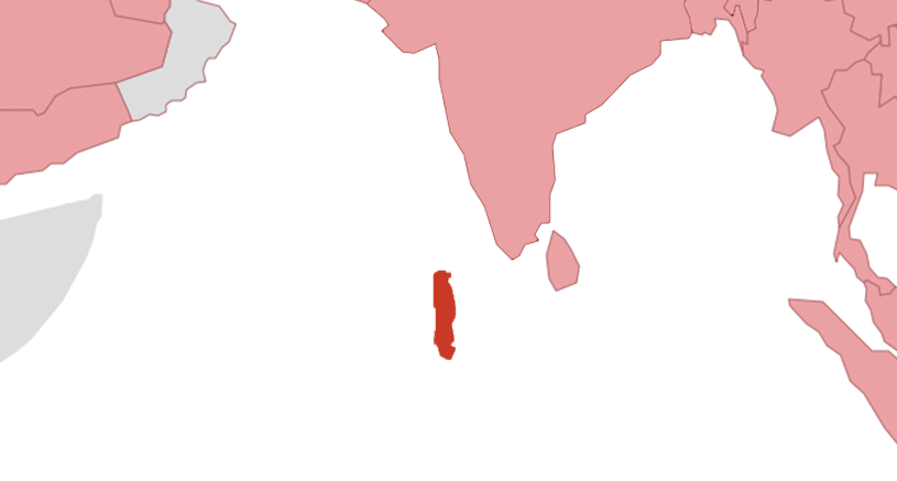 Malediven Karte