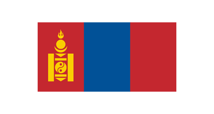 Mongolei Flagge