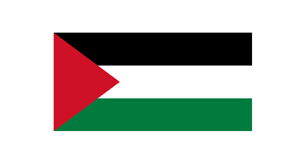 Palästinensische Gebiete Flagge
