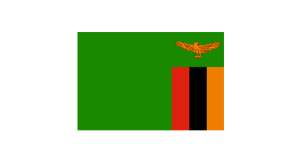 Sambia Flagge