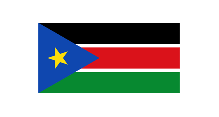 Südsudan Flagge