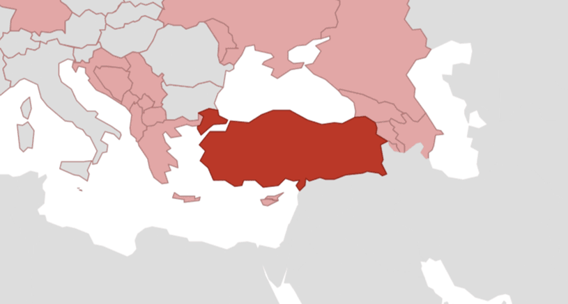 Türkei Karte 