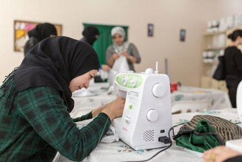 Turkey. Vocational training courses give people new income opportunities. (Photo: Jan Bosch) © GIZ