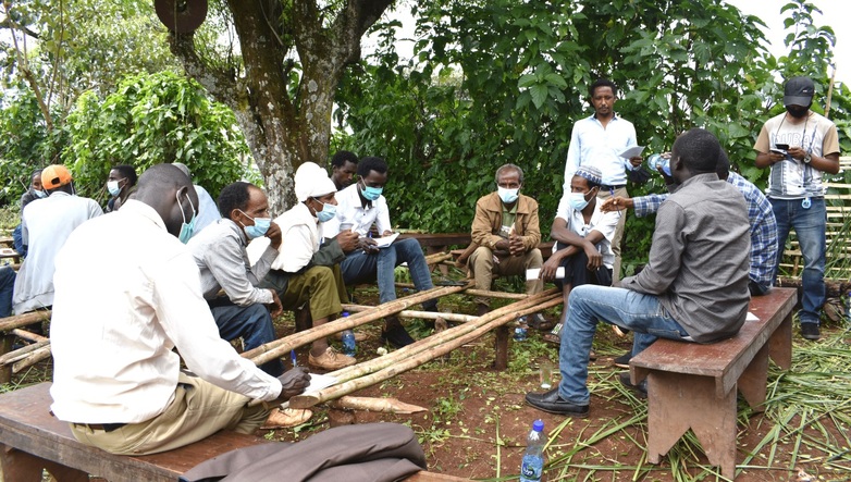 Multi-stakeholder dialogue in action in Benishangul Gumuz Region in one of the pilot kebeles