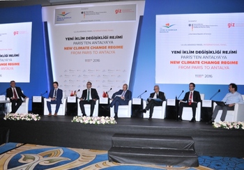 Panel “New Climate Regime - From Paris to Antalya” Ankara May 2016