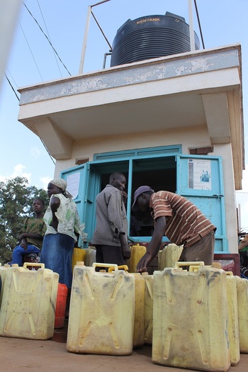 South Sudan. Thanks to public latrines, the population in Yei and Juba has access to sanitation. © GIZ