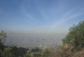 Contaminación del aire en la Sierra Guadalupe